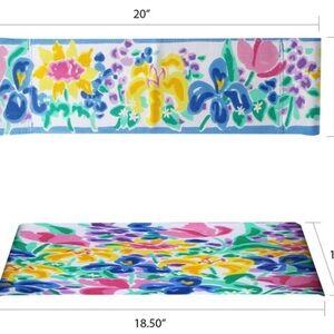 Vibrant Floral Director Chair Canvas Replacements